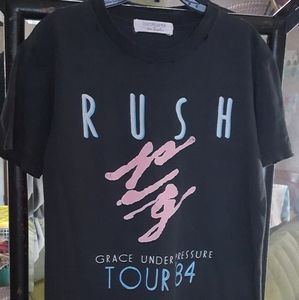 Daydreamer Rush Grace Under Pressure Band Tee XS